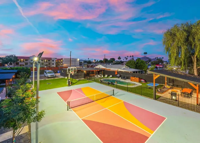 Massive Complex Pickleball Pool Heated Pool